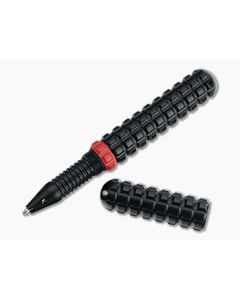 Audacious Concept Tenax Pen Red Ring Black Aluminum EDC Ink Pen TNX-ALU-RED