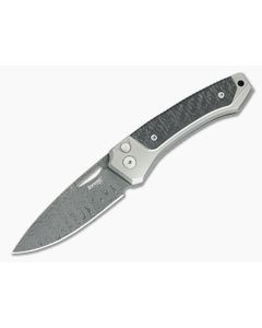 LionSteel Twain Gray Titanium & Damascus