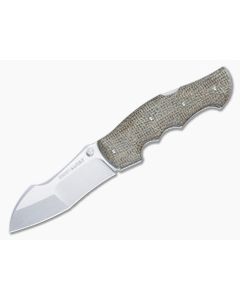 Viper Rhino 1 Lock Back Folder Brown Micarta V5903IM