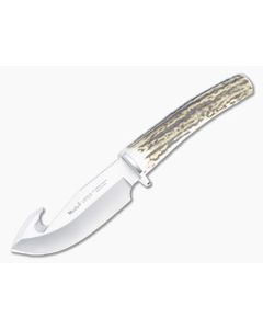 Muela Viper Gut Hook Stag Handle Fixed Blade VIPER-11A