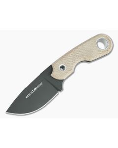 Viper Berus 1 Rumici Drop Point PVD M390 Natural Canvas Micarta Fixed Blade VT4012DCN