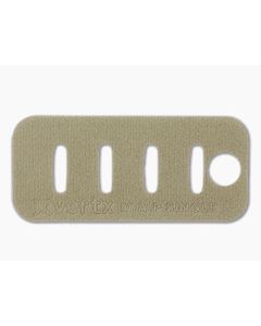 Vertx Tactigami Single MAP MOLLE Adaptor Panel Earth Tan VTX5120 ET