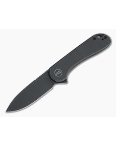 WE Knives Elementum Black Stonewashed 20CV Titanium Frame Lock Flipper WE18062X-3