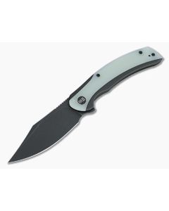 WE Knives Snick Black Stonewashed 20CV Natural G10 Inlaid Nested Frame Lock Flipper WE19022F-4
