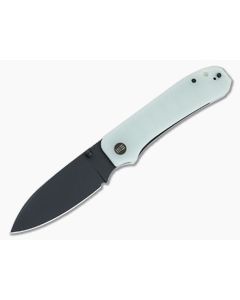 WE Big Banter Liner Lock Folder Natural G10 Handles Black Stonewashed 20CV Drop Point 21045-3