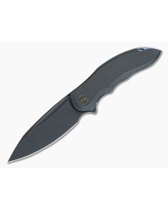 WE Knives Makani Black Stonewashed 20CV Black Titanium Frame lock Limited Edition WE21048-1