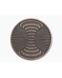 Shire Post Mint Optical Illusion Worry Coin Copper