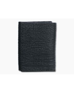 Yoder Leather Company Black Shark Trifold Wallet