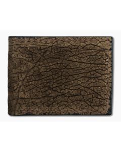 Yoder Leather Company Brown Hippo Regular ID Window Bifold Wallet