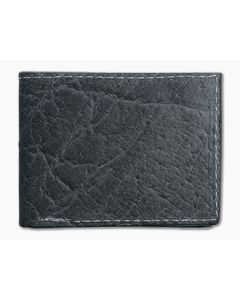 Yoder Leather Company Gray Elephant Regular ID Window Bifold Wallet