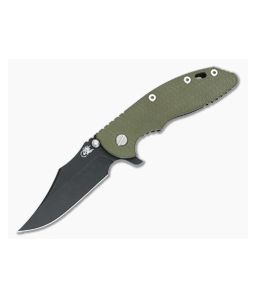 Hinderer XM-24 Sheepsfoot Battle Black 20CV Red G10 Tri-Way Pivot