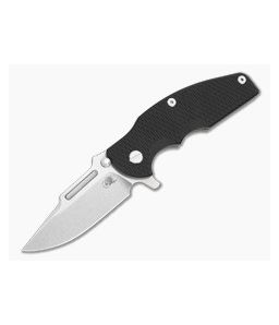 Hinderer Jurassic - Frontier Clip Point - SW MagnaCut - Black G10