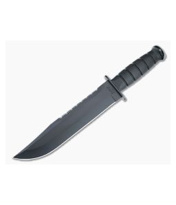 KA-BAR 1310 Slabby Fixed Blade Knife 6.86" 1095 Cro-Van Clip Point