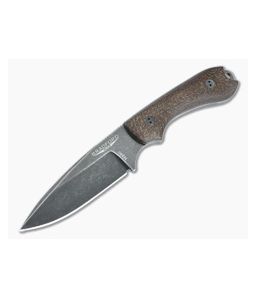 Bradford Guardian 3.2 Nimbus M390 False Edge 3D Brown Burlap Micarta