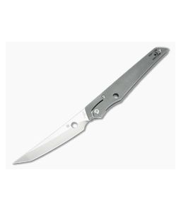Spyderco Sage 5 Maxamet Lightweight Gray C123PGY Knife