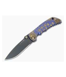 Spartan Harsey Folder Damascus Special Edition Green Mayan SB-SF5-097