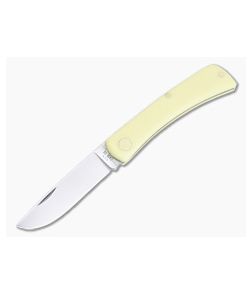 Case Yellow Handle Sod Buster Junior Carbon Steel 00032