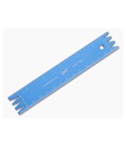 Knafs Blue Aluminum Ruler Knife Angle Finder 00149