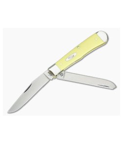 Case Yellow Handle Trapper