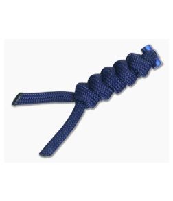 Chris Reeve Small Sebenza 21 Midnight/Blue Knotted Lanyard