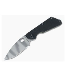 Strider SMF Black G10 Tiger Stripe PSF27 Flamed Frame