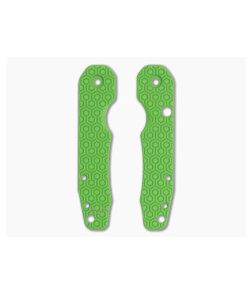 Spyderco Smock Overlook Toxic Green G10 Handle Scales