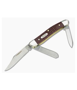 Case Brown Synthetic Jig Medium Stockman 00217