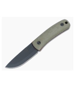 Knafs Lulu Black Magnacut Fixed Blade 00251