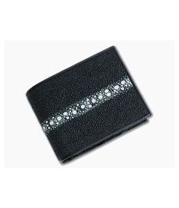 Adam Unlimited Continuous Pearl Stingray/Shark Wallet Bi-Fold