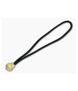 Ober Metalworks Hex Brass Mini Mace Bead Lanyard