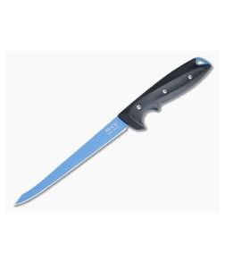 Buck Knives Abyss Blue Cerakote 420HC Dark Blue GFN 6.5" Flexible Fixed Blade Fillet Knife 0035BLS