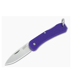 Knafs Lander 6 Purple Mini Keychain Knife