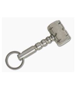Ober Metalworks Mjolnir Titanium Hammer Key Chain