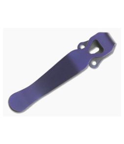 Lynch Northwest Titanium Deep Carry Pocket Clip Benchmade Purple