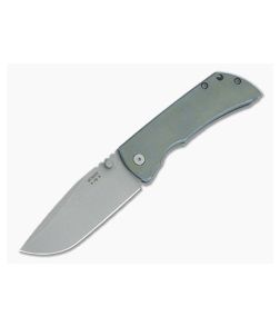 McNees Knives Mac 2 3.5" (GEN 2) Atomic Green and Blue Drop Point