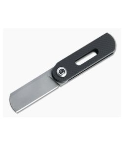 D Rocket Design OvalMoon Blasted AEB-L Textured Black Cerakote Aluminum Swivel Folder 0066