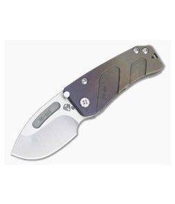 Medford Knives Hunden (Der Hund) Tumbled CPM S35VN Violet Bronze Fade Titanium Frame Lock Folder