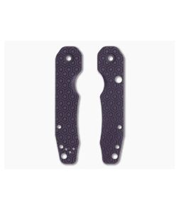 Spyderco Smock Overlook Purple G10 Handle Scales