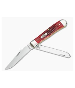 Case Old Red Pocket Worn Trapper 00783