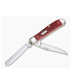 Case Old Red Pocket Worn Mini Trapper