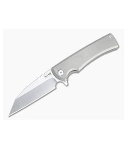 Chaves Ultramar Sangre Street Flipper Wharncliffe M390 Titanium Folding Knife