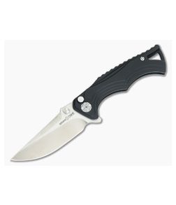 Brian Tighe and Friends Tighe Fighter Small Drop Point Polished Stonewash Smooth Handle