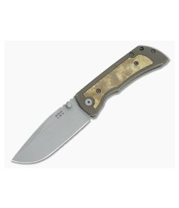 McNees Knives Mac 2 3.5" (GEN 2) Sandstorm Richlite Inlay Drop Point