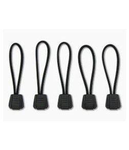 Exotac TinderZip Black Emergency Tinder Zipper Pull 5-Pack 9000-BLK