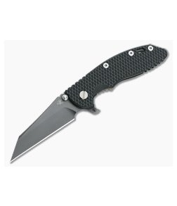 Hinderer Knives XM-18 3.5" Black-OD Fatty Wharncliffe Anthracite DLC