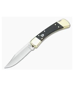 Buck 110 Automatic Genuine Ebony Hardwood Lock Back Folder 0110BRSA