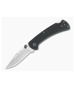 Buck 112 Slim Pro TRX Satin S30V Black G10 EDC Back Lock Folder 0112BKS3