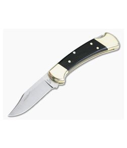 Buck 112 Ranger Genuine Ebony Hardwood Lock Back Ebony Hunter 112BRS