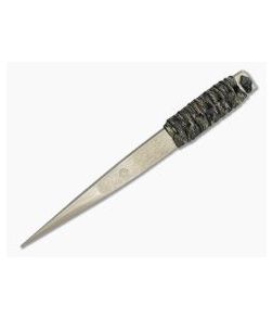 M. Strider Knives Bronze ATS-34 LM Nail 6.41" Cord Wrapped Fixed Blade