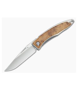 Chris Reeve Mnandi Thuya Burl Wood Inlays 0121